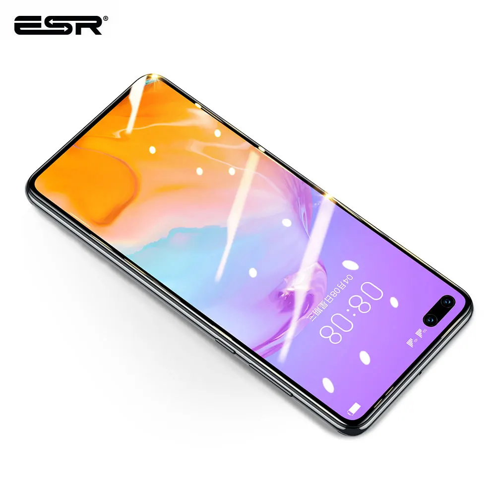ESR закаленное стекло для Huawei P40 P40 Pro защита экрана полное покрытие защитная пленка стекло для huawei P40 Pro Anti Blue HD
ESR закаленное стекло для Huawei P40 P40 Pro защита экрана полное покрытие защитная пленка стекло для huawei P40 Pro Anti Blue HD