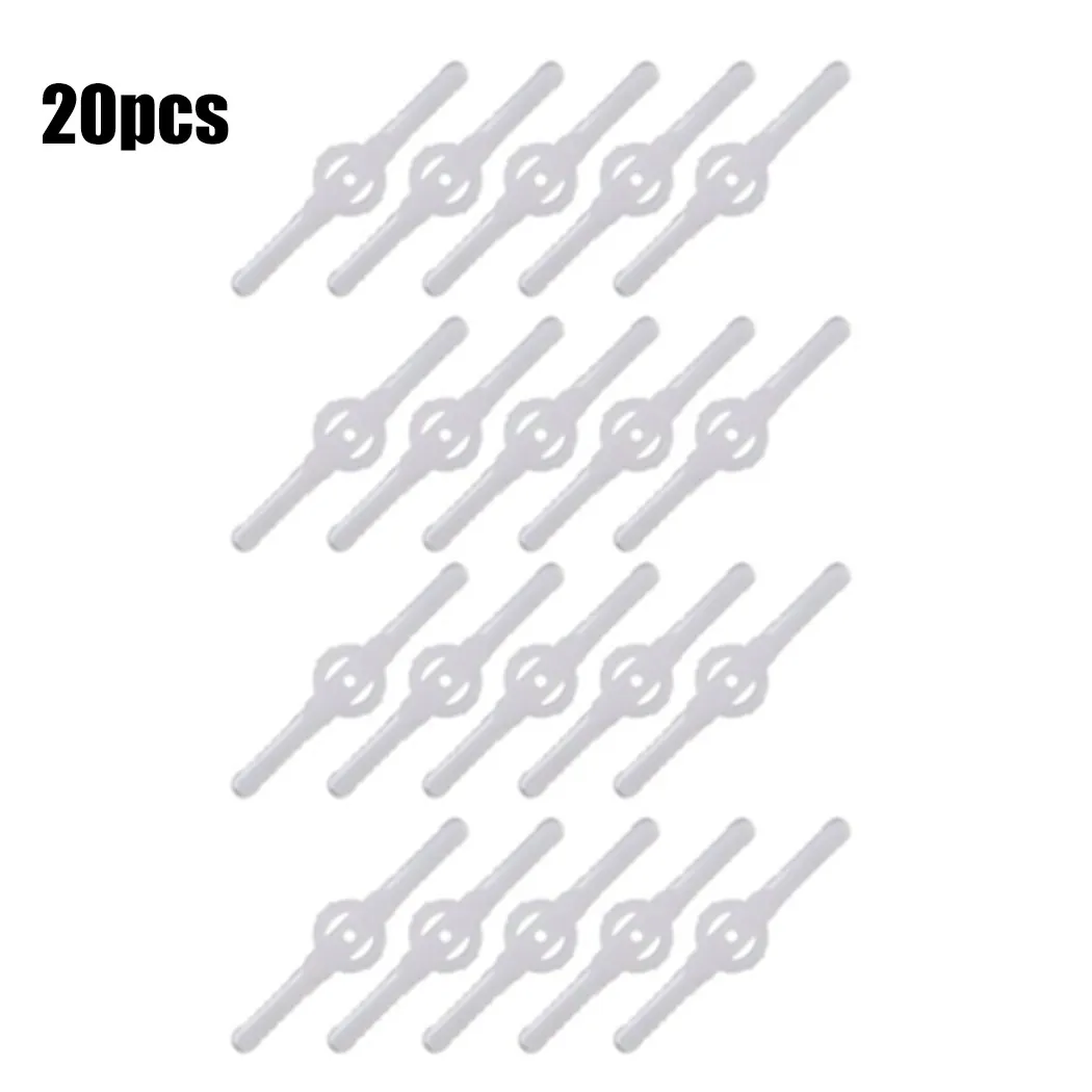 20PCS Plastic Cutter Blades For Electric Cordless Grass Trimmer Strimmer Tool Lawn Mower Replacement Blade Trimmer Accessories
20PCS Plastic Cutter Blades For Electric Cordless Grass Trimmer Strimmer Tool Lawn Mower Replacement Blade Trimmer Accessories