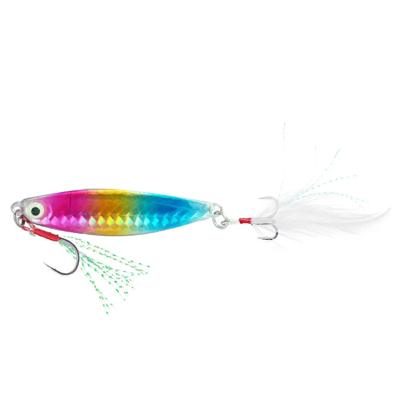 Deep Sea Artificial Fish Bait Sizzling Sea Fishing Vib Blood Tank Hook With Feather Simulation Hard Bait Fishing Tackle Products
Deep Sea Artificial Fish Bait Sizzling Sea Fishing Vib Blood Tank Hook With Feather Simulation Hard Bait Fishing Tackle Products