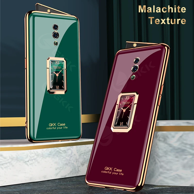 Подъемная камера с чехлом подставка кольцом для OPPO Reno 2Z роскошное покрытие