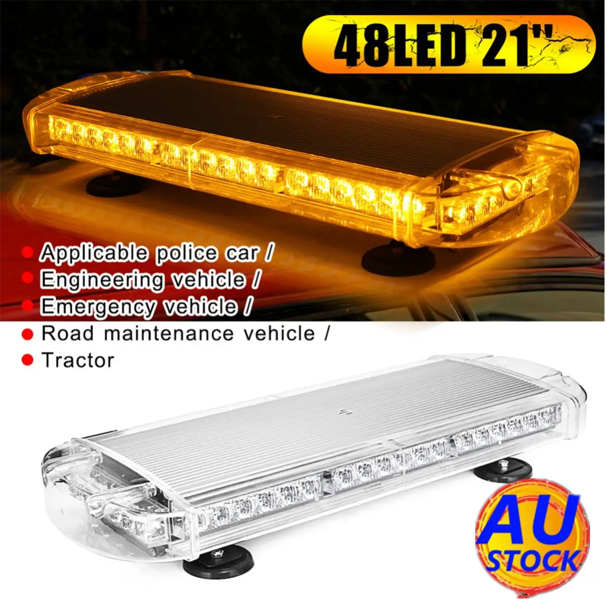 21" 48W LED 12V 24V Truck Car Strobe Light Bar High Power Led Bar Police Flashing Beacon Light Roof Emergency Warning Lamps
21" 48W LED 12V 24V Truck Car Strobe Light Bar High Power Led Bar Police Flashing Beacon Light Roof Emergency Warning Lamps