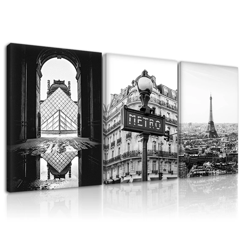 Paris Set of 3 Prints Framed Wall Art Canvas Painting Black White Poster Decor Ready To Hang Decoration Picture Home Design Art
Paris Set of 3 Prints Framed Wall Art Canvas Painting Black White Poster Decor Ready To Hang Decoration Picture Home Design Art
