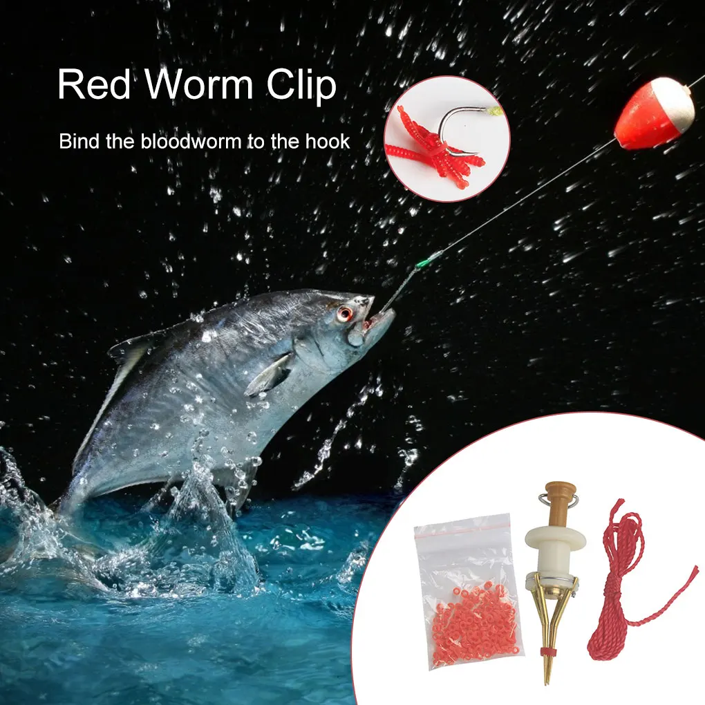 Earthworm Bloodworm Clip Bait Clip Earthworm Clip Fishing Tackle Fishing Tools Fishing Baits Box
Earthworm Bloodworm Clip Bait Clip Earthworm Clip Fishing Tackle Fishing Tools Fishing Baits Box