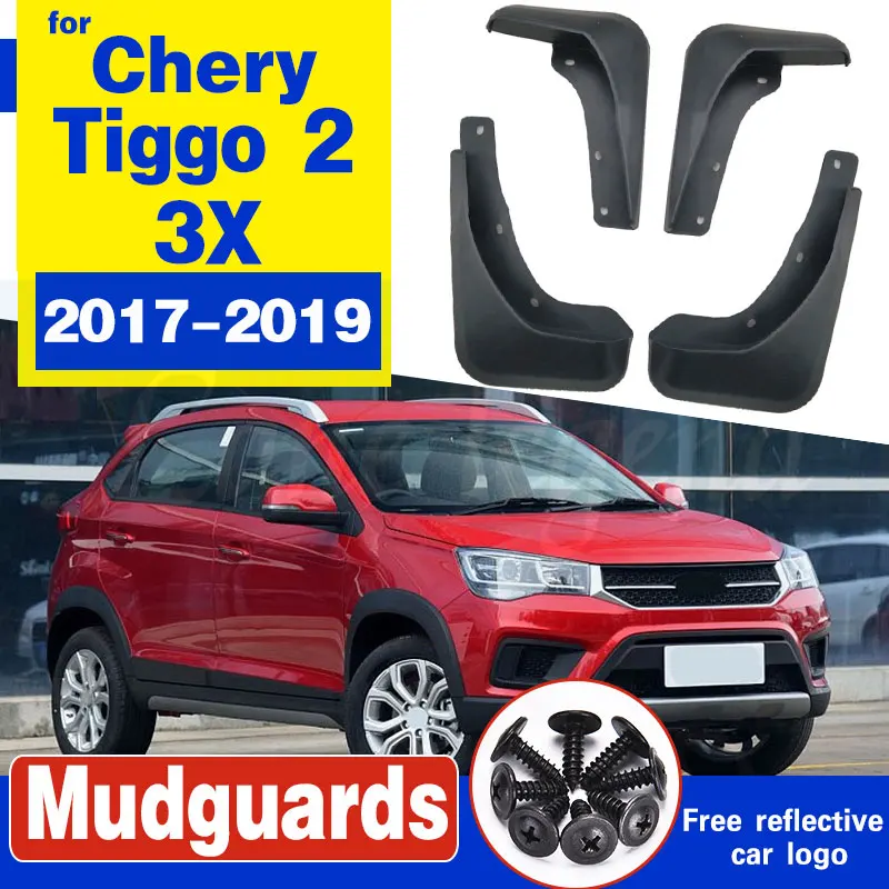 4PCS for Chery Tiggo 2 3X 2017 2018 2019 Front Rear Car Mudflap Fender Mud Flaps Guard Splash Flap Mudguards Accessories
4PCS for Chery Tiggo 2 3X 2017 2018 2019 Front Rear Car Mudflap Fender Mud Flaps Guard Splash Flap Mudguards Accessories