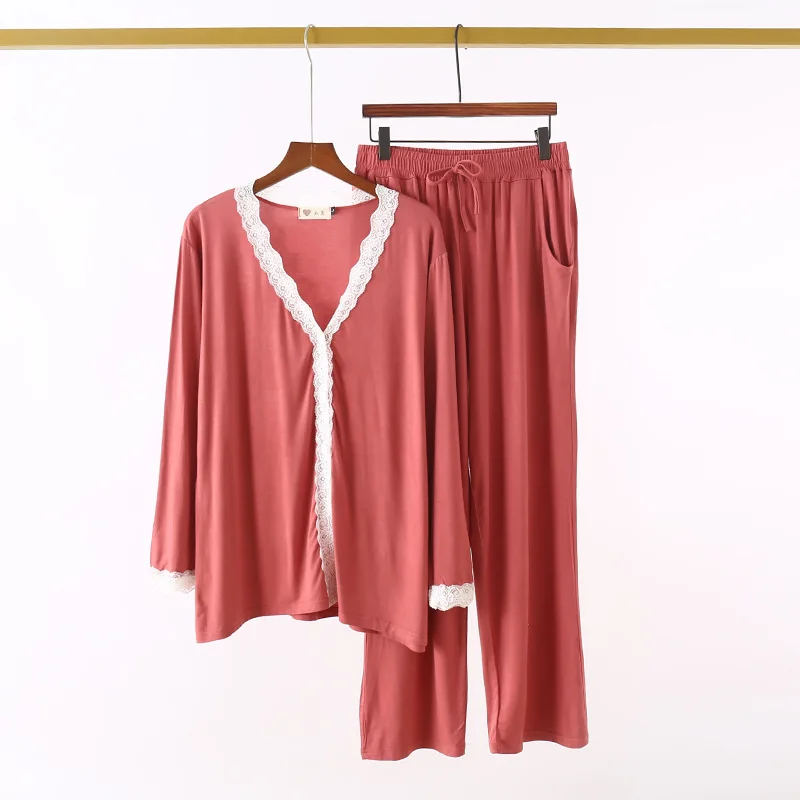 Sleeping Clothes 2Pcs Pajamas Set Women Sleepwear 2020 Suit Women Autumn New V-Neck Top+Shorts Comfort Pink/Black Homewear Set
Sleeping Clothes 2Pcs Pajamas Set Women Sleepwear 2020 Suit Women Autumn New V-Neck Top+Shorts Comfort Pink/Black Homewear Set