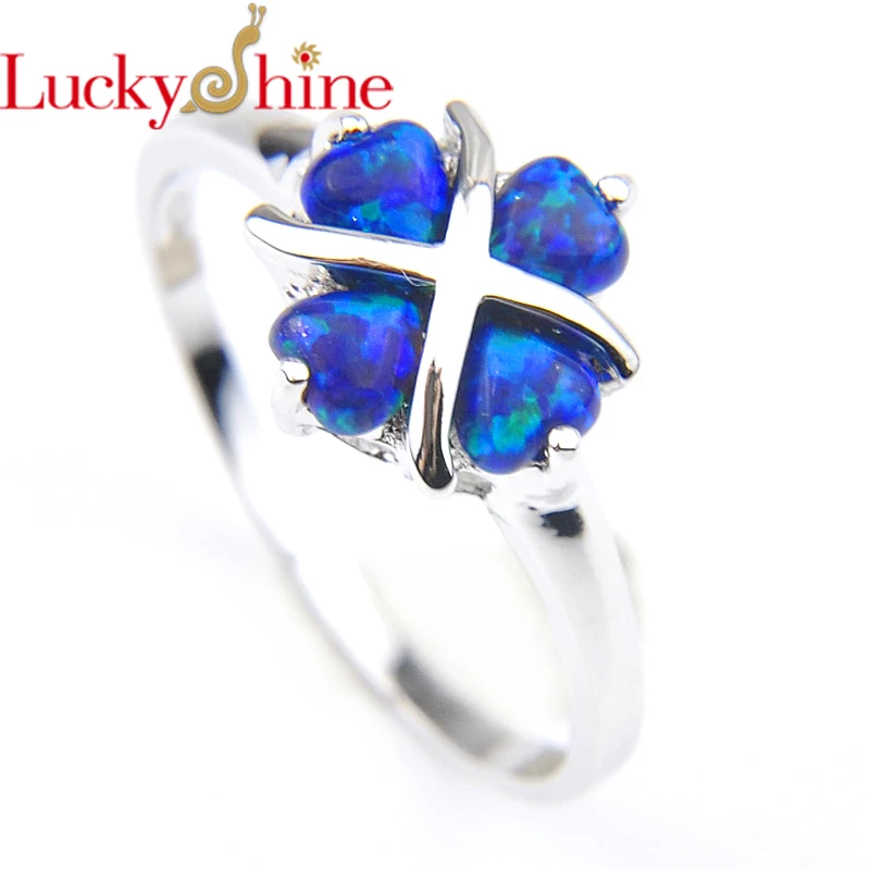 Luckyshine New Silver Plated Jewelry Heart-shaped For Women Blue Opal Rings Fashion Jewelry Rings
Luckyshine New Silver Plated Jewelry Heart-shaped For Women Blue Opal Rings Fashion Jewelry Rings
