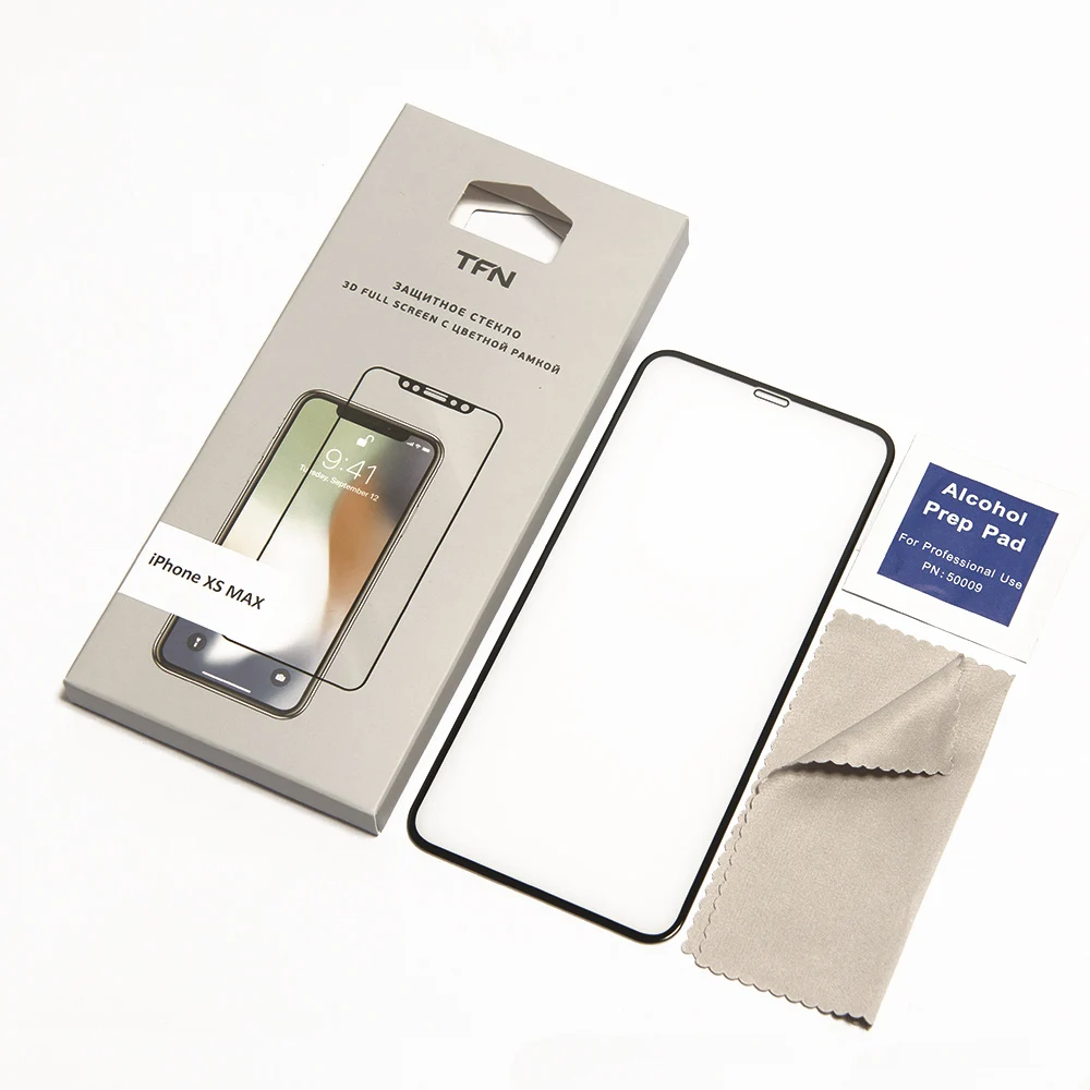 Защитное стекло TFN для iPhone XS Max 3D | Мобильные телефоны и аксессуары