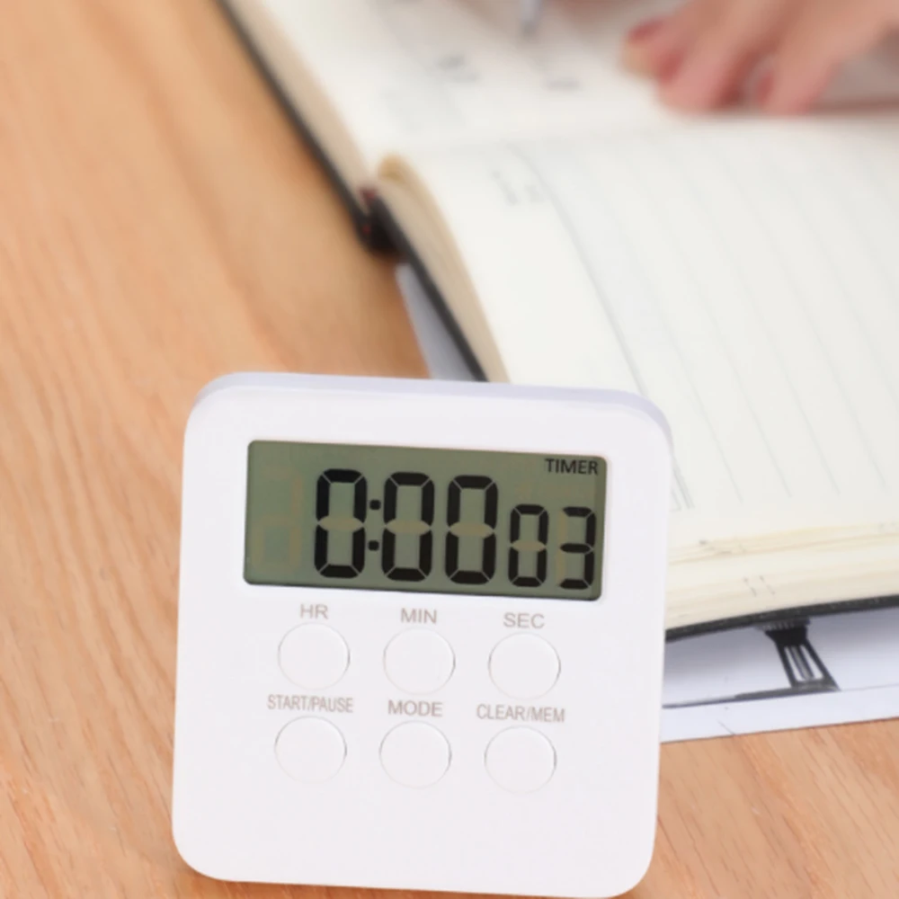 Magnetic Kitchen Timer Digital Cooking Clock Alarm 3 Modes Set Time Reminder Display Silent Beeping Baking Timing Tools For Game
Magnetic Kitchen Timer Digital Cooking Clock Alarm 3 Modes Set Time Reminder Display Silent Beeping Baking Timing Tools For Game