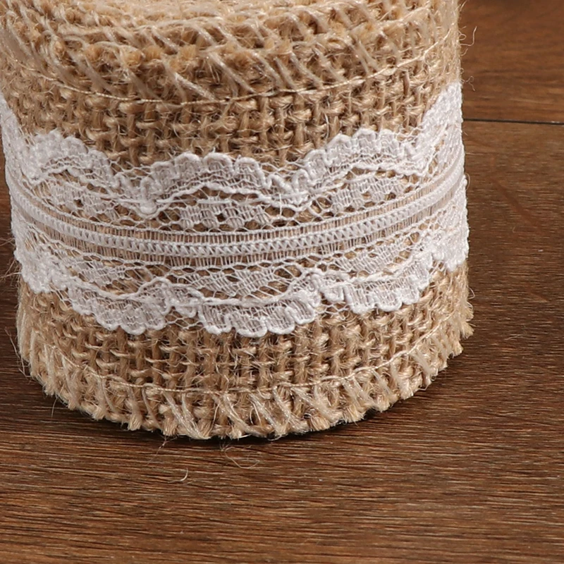 DIY лента из натуральной джутовой мешковины винтажная деревенская Свадьба Декор лента из мешковины с кружевом джутовый рулон, товары для рож...
DIY лента из натуральной джутовой мешковины винтажная деревенская Свадьба Декор лента из мешковины с кружевом джутовый рулон, товары для рож...