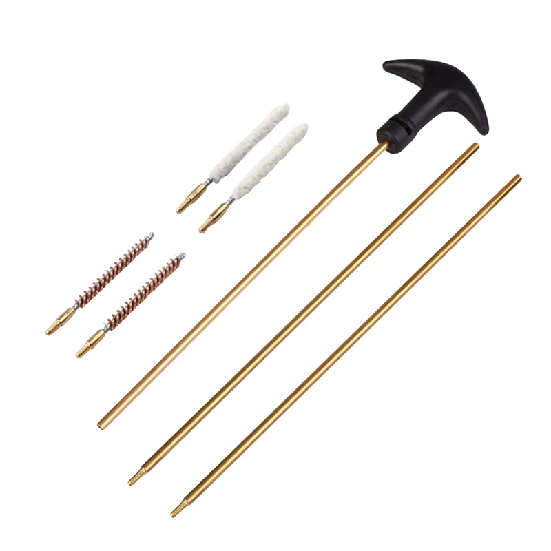 Pistol Gun Cleaning Kit Barrel Cleaner Brushes Tools 177 (4.5mm) & 22 (5.5mm) For Rifle RL37-0001
Pistol Gun Cleaning Kit Barrel Cleaner Brushes Tools 177 (4.5mm) & 22 (5.5mm) For Rifle RL37-0001