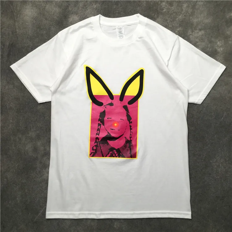 Novelty 2020 Men New Clown rabbit ears T Shirts T-Shirt Hip Hop Skateboard Street Cotton T-Shirts Tee Top kenye S-XXL #K66
Novelty 2020 Men New Clown rabbit ears T Shirts T-Shirt Hip Hop Skateboard Street Cotton T-Shirts Tee Top kenye S-XXL #K66