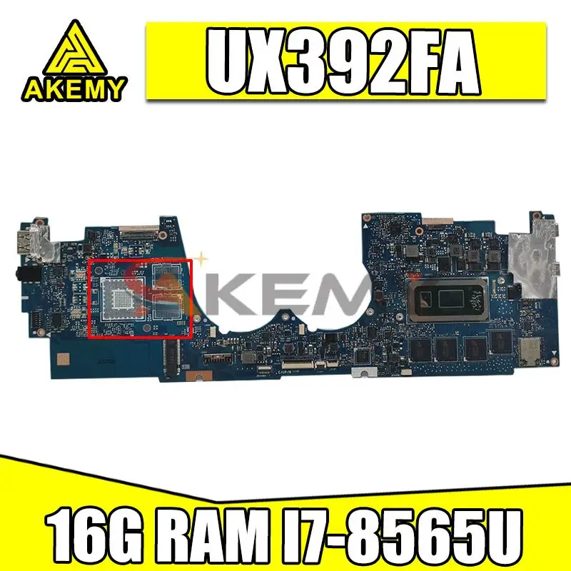 Оригинальная материнская плата UX392FA, материнская плата Zenbook S13 UX392FA UX392FN UX392F UX392, 16 ГБ ОЗУ, материнская плата ноутбука ASUS
Оригинальная материнская плата UX392FA, материнская плата Zenbook S13 UX392FA UX392FN UX392F UX392, 16 ГБ ОЗУ, материнская плата ноутбука ASUS
