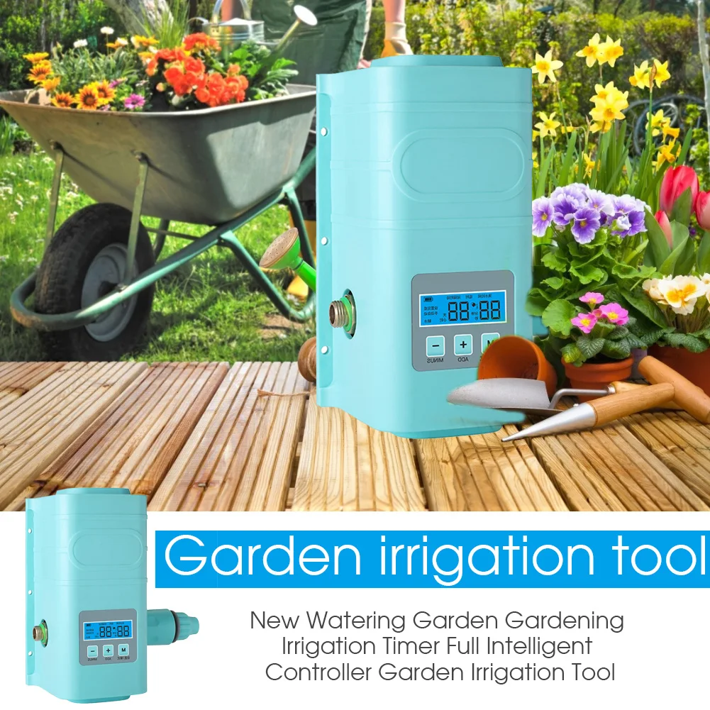 1 Pcs New Watering Garden Gardening Watering Irrigation Timer Large LCD Display Full Intelligent Watering Timer
1 Pcs New Watering Garden Gardening Watering Irrigation Timer Large LCD Display Full Intelligent Watering Timer