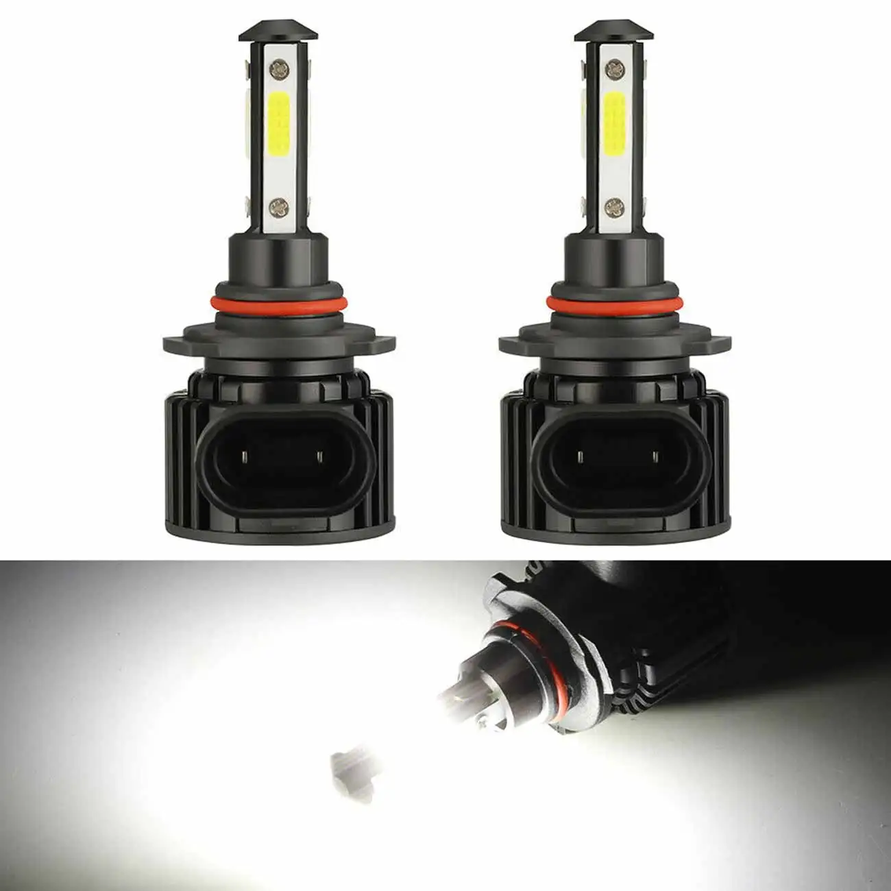 4-Side 9005/9006 Combo LED Headlight with High Low Beam Bulb 8000K/6000K Car Headlamp for F8 Auto Accessories
4-Side 9005/9006 Combo LED Headlight with High Low Beam Bulb 8000K/6000K Car Headlamp for F8 Auto Accessories