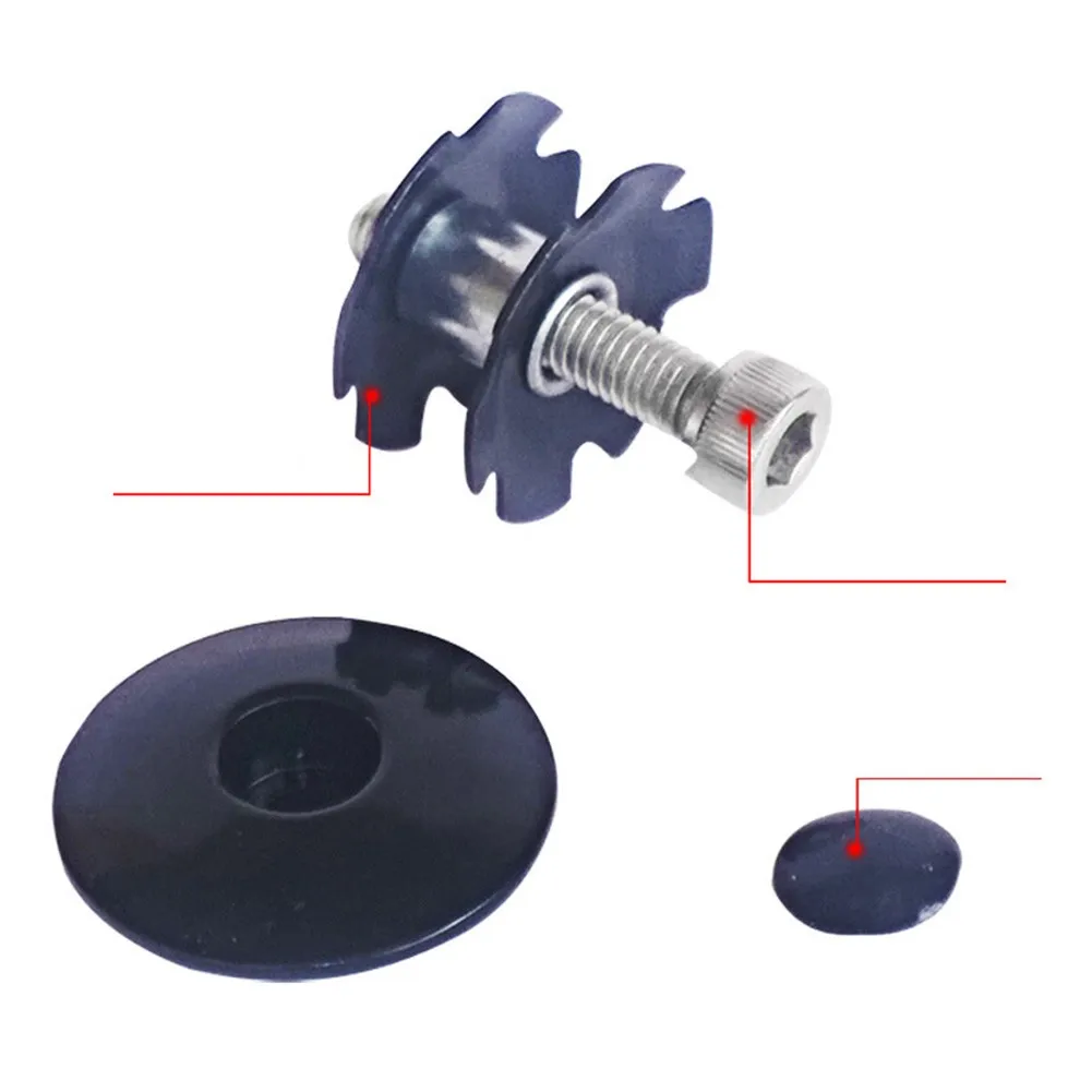 Bike Headset Top Cap Aluminum Alloy Star Nut Stem Cap Fits 1-1/8" Stems And Fork Tube Headset Cap Cycling Accessories
Bike Headset Top Cap Aluminum Alloy Star Nut Stem Cap Fits 1-1/8" Stems And Fork Tube Headset Cap Cycling Accessories