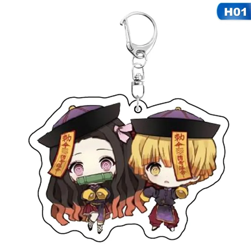 Anime Demon Slayer: Kimetsu No Yaiba Key Chains Two-sided Keychain Cosplay Acrylic Pendant Keyring
Anime Demon Slayer: Kimetsu No Yaiba Key Chains Two-sided Keychain Cosplay Acrylic Pendant Keyring