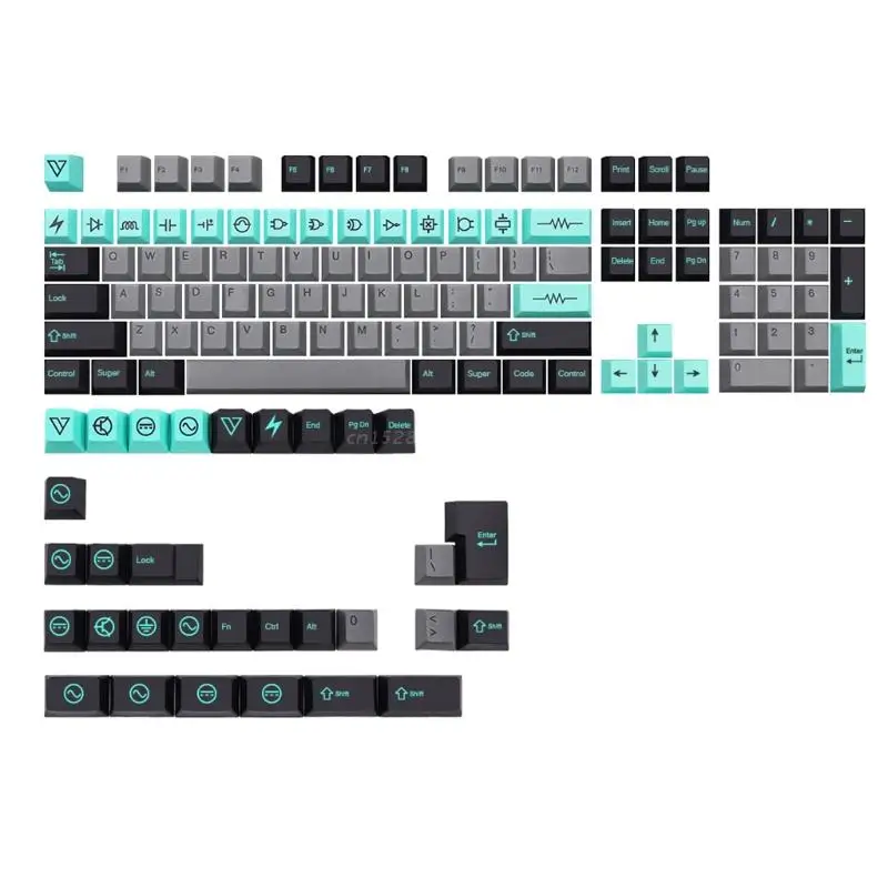 R2LB Replacement Key Set 135 Pieces PBT Heat Sublimation for Mechanical Keyboard
R2LB Replacement Key Set 135 Pieces PBT Heat Sublimation for Mechanical Keyboard