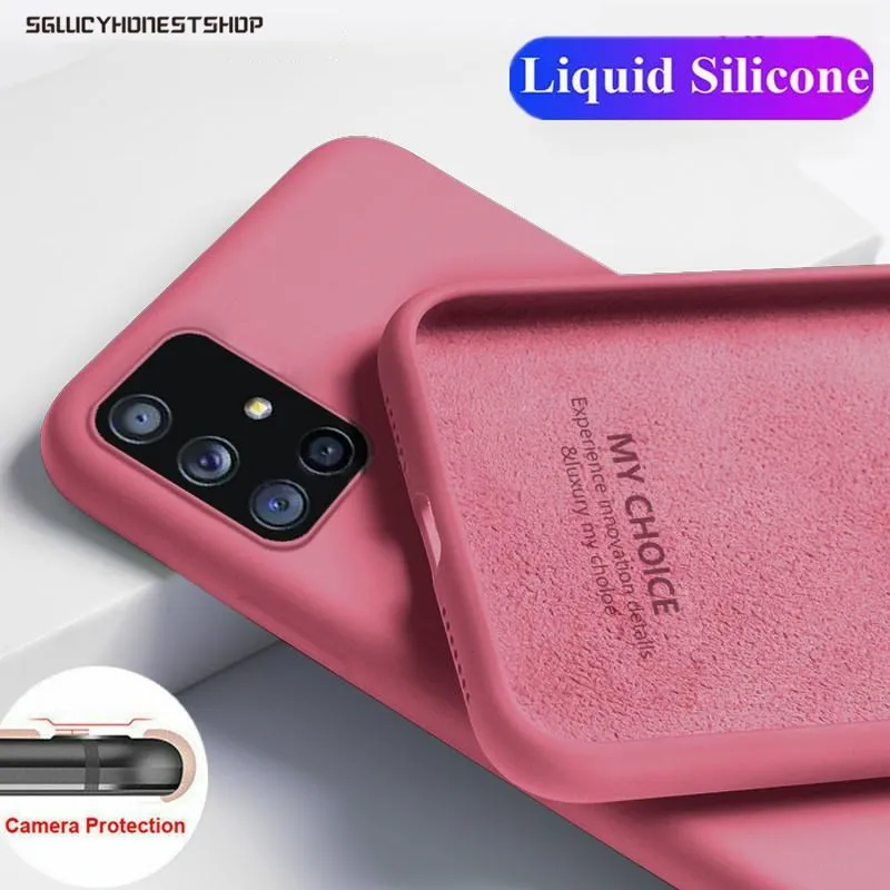 Soft Liquid Silicone Case For Samsung Galaxy A51 A71 A50 A70 S20 Ultra S10 Plus S10e Note 20 10 Lite S8 S9 Cover Coque 
Soft Liquid Silicone Case For Samsung Galaxy A51 A71 A50 A70 S20 Ultra S10 Plus S10e Note 20 10 Lite S8 S9 Cover Coque