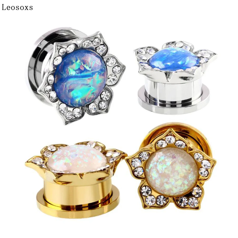 Leosoxs 2pcs 8-25mm Stainless Steel Ear Plugs and Tunnels Ear Piercings Screw Fit Expansion Ear Stretched Body Piercing Jewelry
Leosoxs 2pcs 8-25mm Stainless Steel Ear Plugs and Tunnels Ear Piercings Screw Fit Expansion Ear Stretched Body Piercing Jewelry