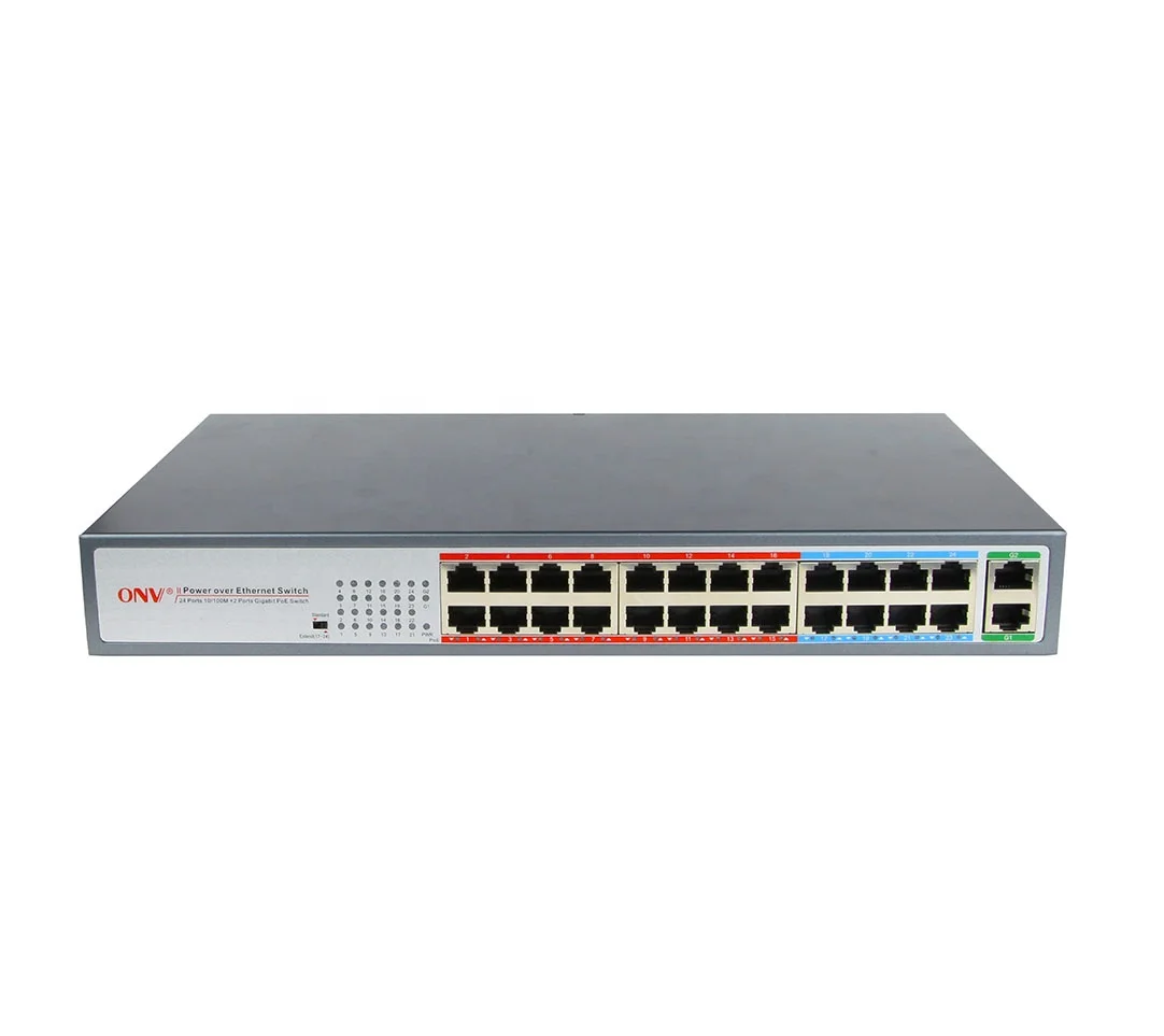 Top-rank supplier 24 channel ethernet switch 48v switch poe 24 port with POE power through cable
Top-rank supplier 24 channel ethernet switch 48v switch poe 24 port with POE power through cable