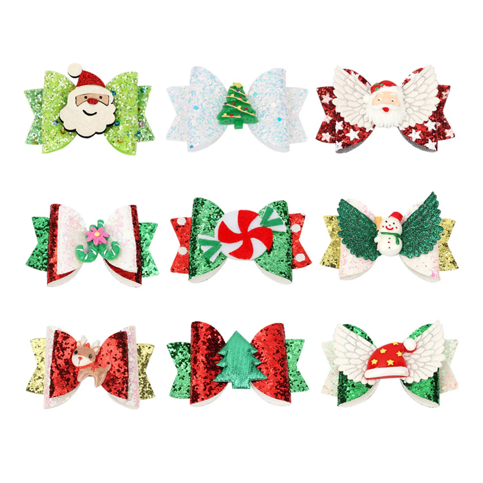 9pcs Christmas Bow Bowknot Hairband Christmas Hairpin Decoration Cute Hair Clip For Kids Girls Christmas Party Decor
9pcs Christmas Bow Bowknot Hairband Christmas Hairpin Decoration Cute Hair Clip For Kids Girls Christmas Party Decor