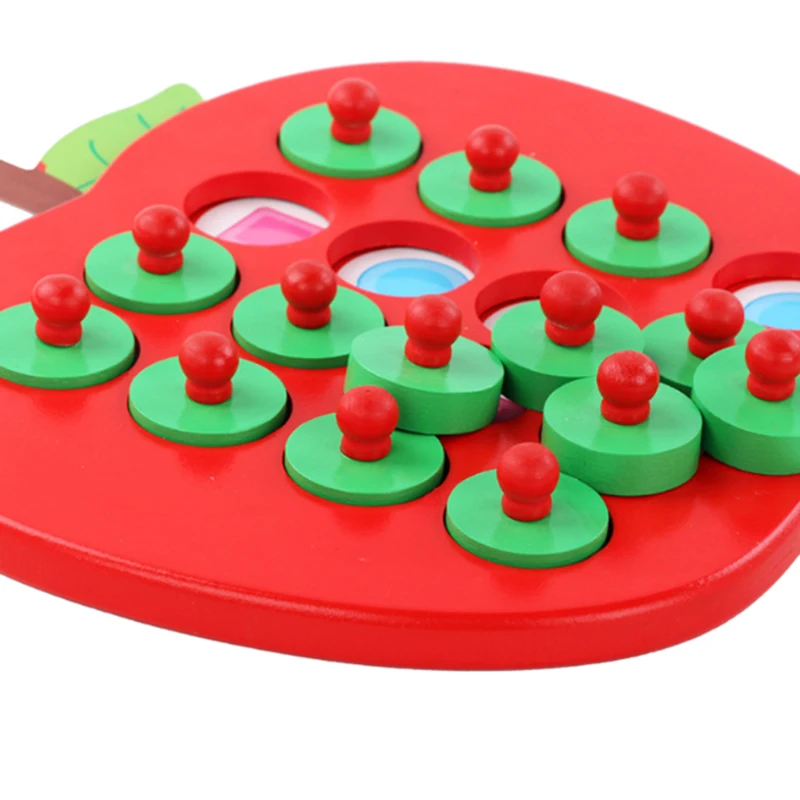 Kids Wooden Apple Memory Game Early Education 3D Puzzle Family Casual Games Puzzle
Kids Wooden Apple Memory Game Early Education 3D Puzzle Family Casual Games Puzzle