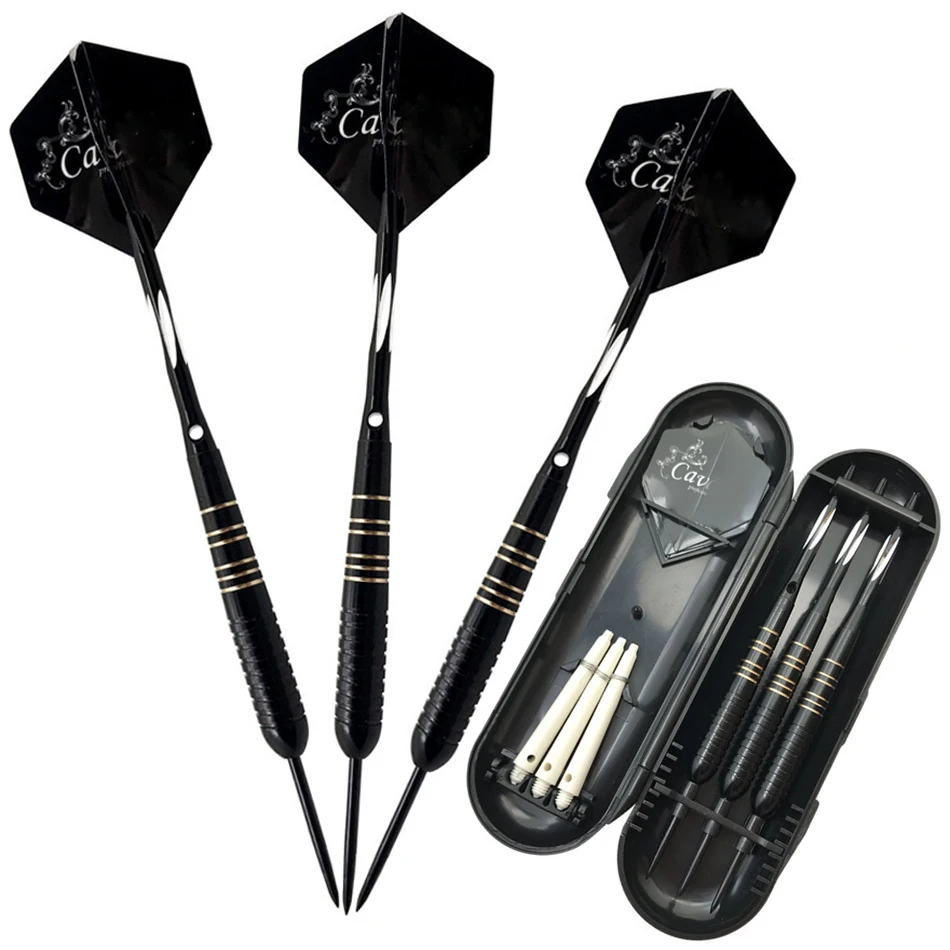 3 Pcs Darts Professional 23 Gram Soft Game Electronic Darts Needle Black Carved Rod Fly Box Set Outdoor Activities Darts
3 Pcs Darts Professional 23 Gram Soft Game Electronic Darts Needle Black Carved Rod Fly Box Set Outdoor Activities Darts