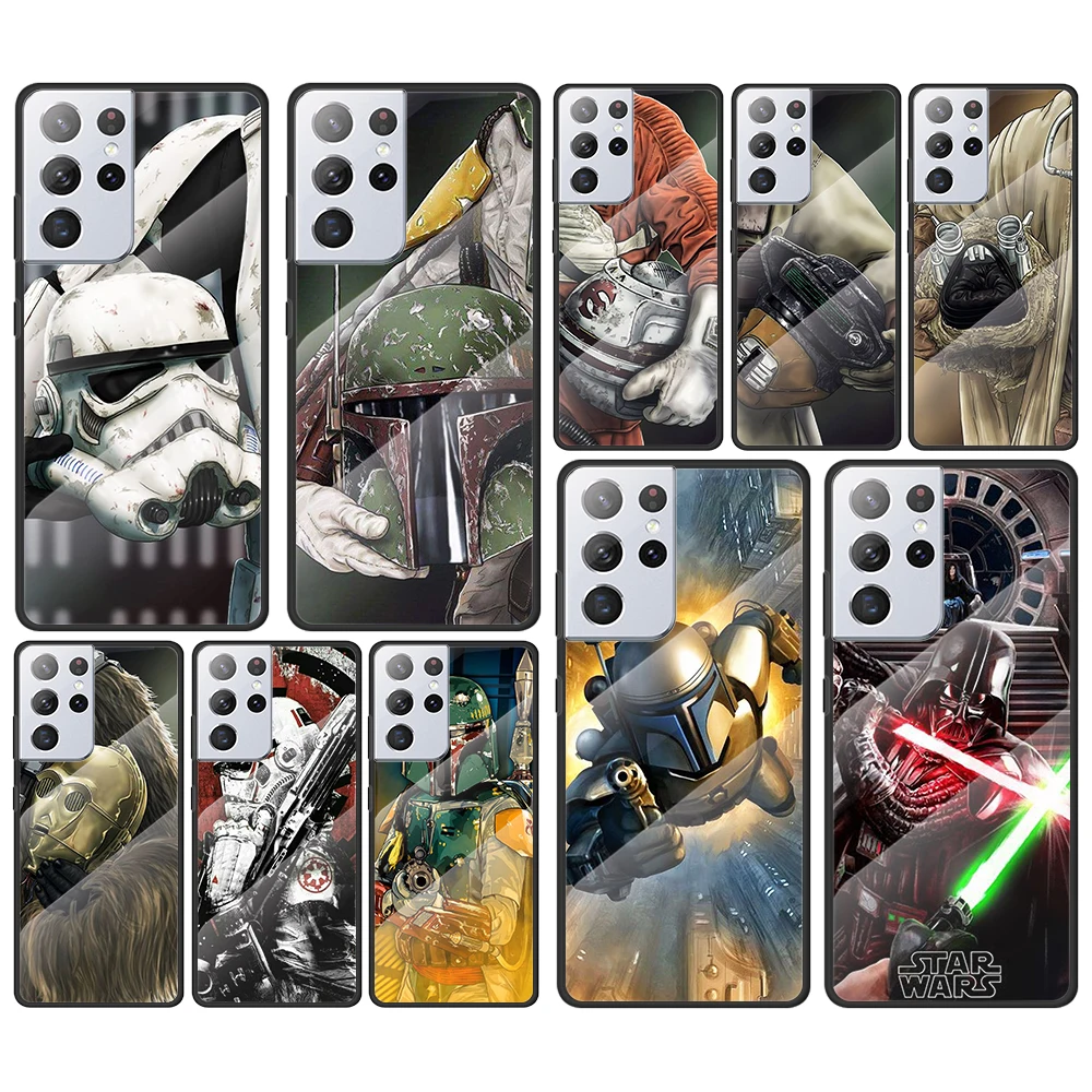 Star Wars Cool for Samsung Galaxy S21 Ultra Plus A72 A52 4G 5G M51 M31 M21 Luxury Tempered Glass Phone Case Cover
Star Wars Cool for Samsung Galaxy S21 Ultra Plus A72 A52 4G 5G M51 M31 M21 Luxury Tempered Glass Phone Case Cover