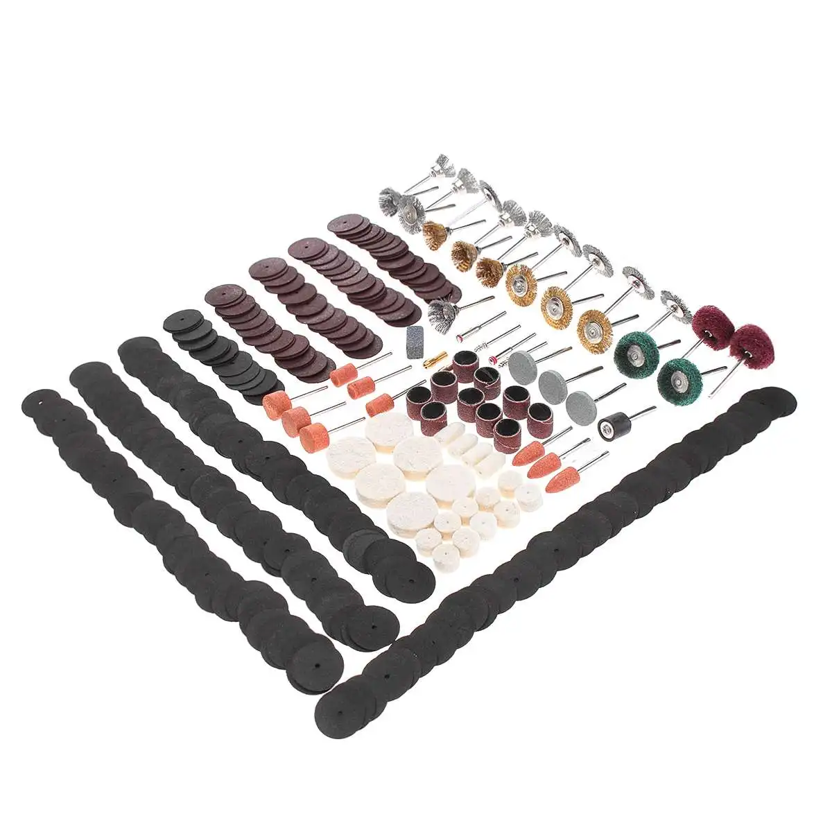 342 Pcs Electric Grind Rotary Tool Power Drill Sanding Accessory Set Fits for Drill Grinding Polishing Abrasive Tools Accessorie
342 Pcs Electric Grind Rotary Tool Power Drill Sanding Accessory Set Fits for Drill Grinding Polishing Abrasive Tools Accessorie