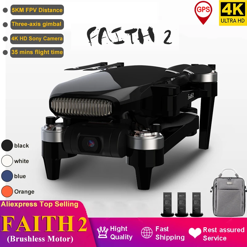 Квадрокоптер с трехосевой камерой Faith2, Радиоуправляемый, с GPS, Wi-Fi, дистанция 2021 м, полет 35 мин., FPV, лучший подарок для ребенка, 5000
Квадрокоптер с трехосевой камерой Faith2, Радиоуправляемый, с GPS, Wi-Fi, дистанция 2021 м, полет 35 мин., FPV, лучший подарок для ребенка, 5000