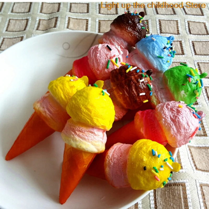 New Cute 10cm Soft Jumbo Ice Cream Bread Scented Classic Toys Pretend Kidchen Tools Playhouse Toys
New Cute 10cm Soft Jumbo Ice Cream Bread Scented Classic Toys Pretend Kidchen Tools Playhouse Toys