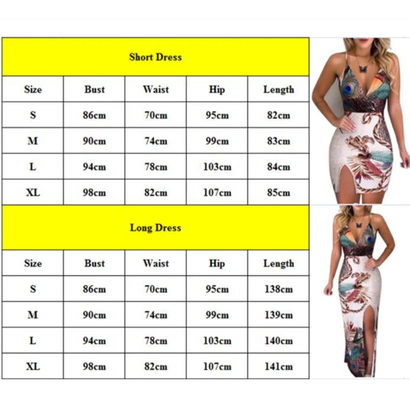 Raisevern Women Sexy Dress Sling V-neck Peacock Feather Print Split Pencil Long Dress Mini Short Beach Sundress Dropship Vestido
Raisevern Women Sexy Dress Sling V-neck Peacock Feather Print Split Pencil Long Dress Mini Short Beach Sundress Dropship Vestido