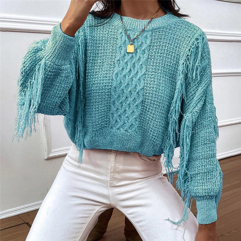 Fashion Sweater Women Knitted Soft Cheap Long Sleeve Knit Sweater Slim Girl Sweaters Ladies Pullover Chic Female Knitwear
Fashion Sweater Women Knitted Soft Cheap Long Sleeve Knit Sweater Slim Girl Sweaters Ladies Pullover Chic Female Knitwear