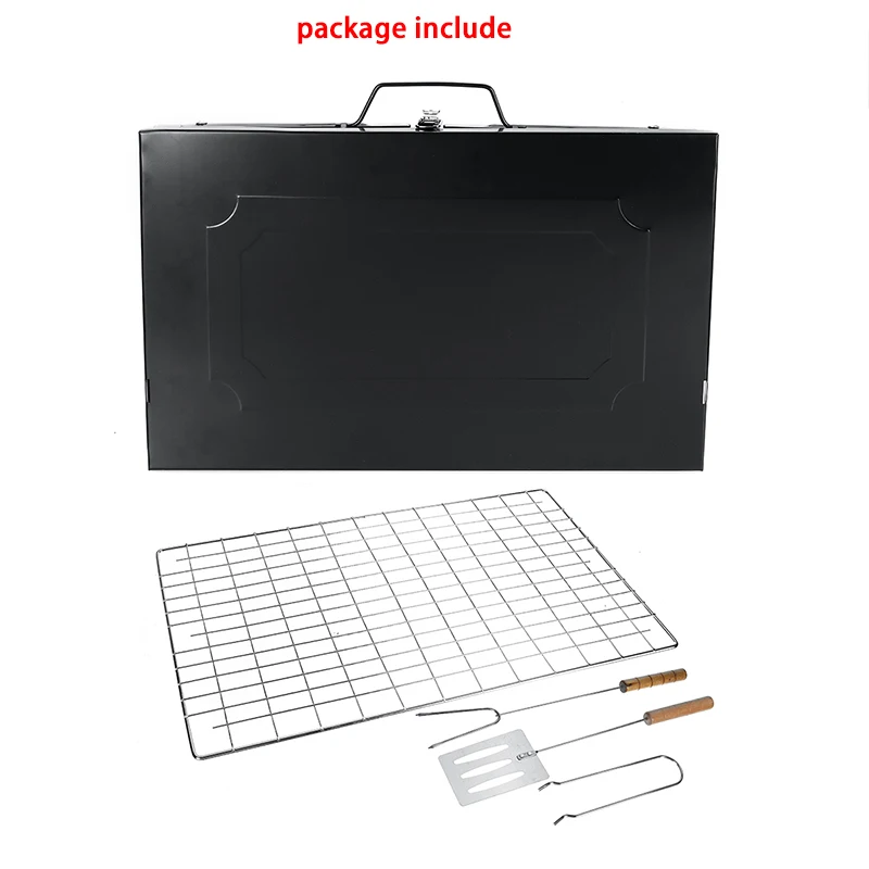 Portable Stainless Steel BBQ Barbecue Grill Folding BBQ Grill Mini Pocket BBQ Grill Barbecue Oven For Home Outdoor 5 Person Use
Portable Stainless Steel BBQ Barbecue Grill Folding BBQ Grill Mini Pocket BBQ Grill Barbecue Oven For Home Outdoor 5 Person Use