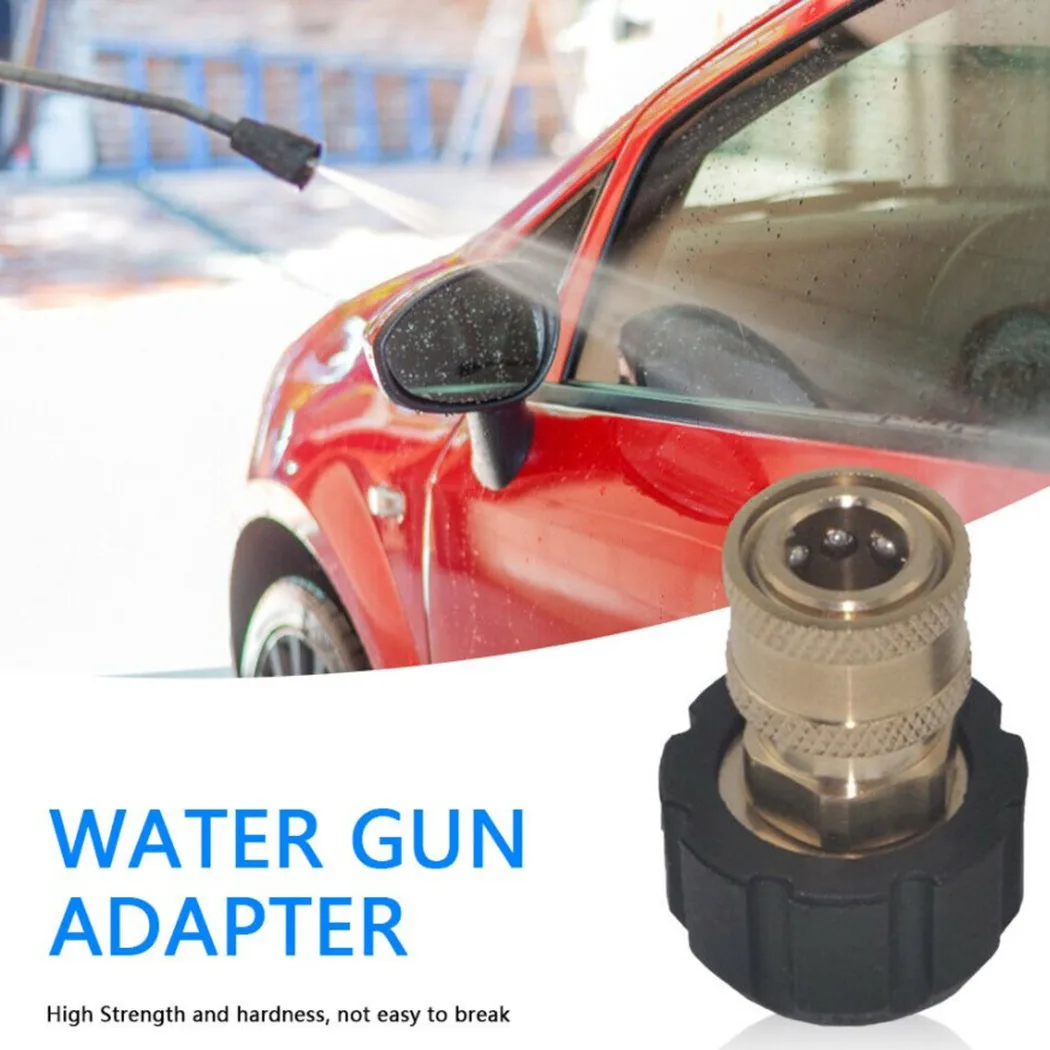 1/4 3/8 Quick Connect Female To M22 14 15 Female Connector Adapter For Pressure Washer Water Gun Telescoping Connector
1/4 3/8 Quick Connect Female To M22 14 15 Female Connector Adapter For Pressure Washer Water Gun Telescoping Connector