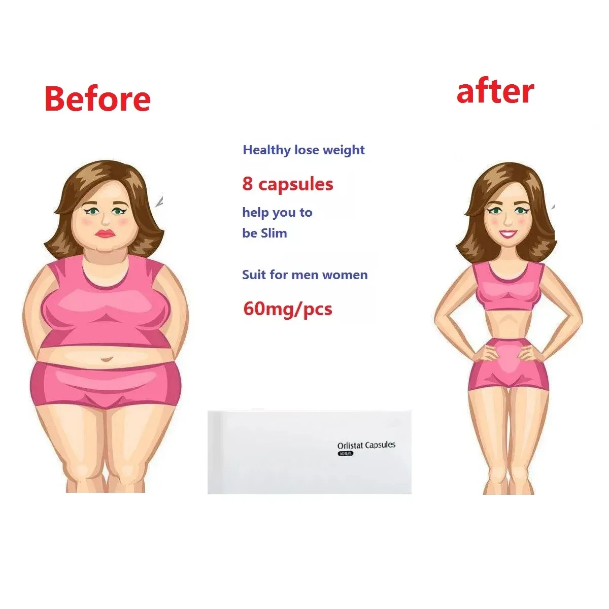 24pcs Healthy Lose Weight loss Slimming capsules Products for men women Fat Burner Detox Burn fat to slim
24pcs Healthy Lose Weight loss Slimming capsules Products for men women Fat Burner Detox Burn fat to slim