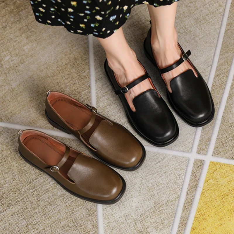 2022 Spring/Autumn Women Shoes Round Toe Cow Leather Shoes Comfort Low Heel Pumps Mary Jane Shoes for Women Black Shoes Women
2022 Spring/Autumn Women Shoes Round Toe Cow Leather Shoes Comfort Low Heel Pumps Mary Jane Shoes for Women Black Shoes Women