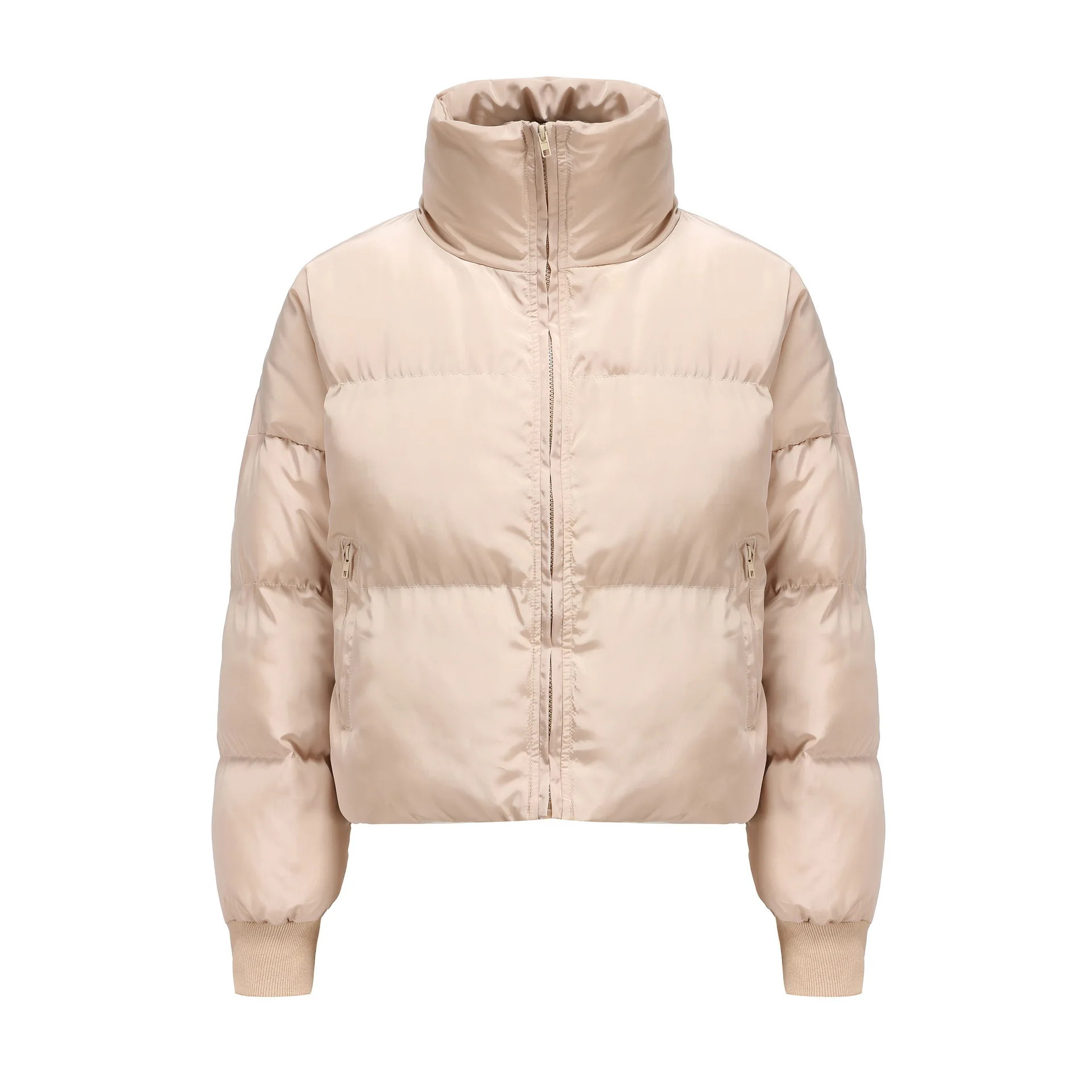 2021 Autumn and Winter New Women's Long-sleeved Jacket Solid Casual Cotton-padded Clothes Turn-down Collar Sport Warm Coat
2021 Autumn and Winter New Women's Long-sleeved Jacket Solid Casual Cotton-padded Clothes Turn-down Collar Sport Warm Coat