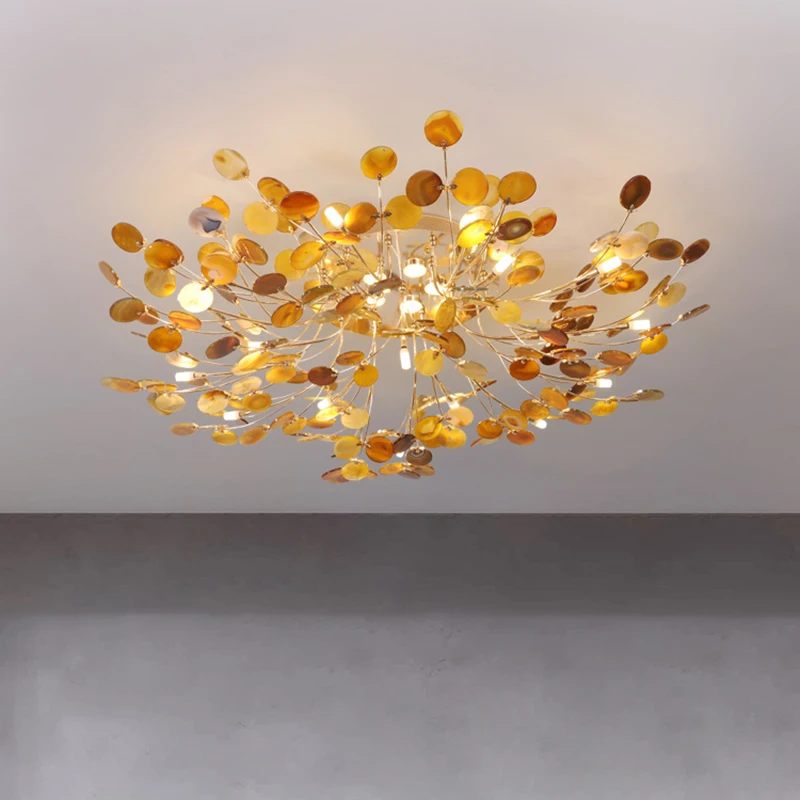Nordic Luxury Agate Ceiling Lamp Living Room Bedroom Creative Carnelian Branches Decor Ceiling Lights Lighting Home Decoration
Nordic Luxury Agate Ceiling Lamp Living Room Bedroom Creative Carnelian Branches Decor Ceiling Lights Lighting Home Decoration