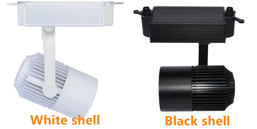 30W COB LED Rail Tracklight Spotlight Lamp Replace 300W Halogen Warm white 3000K cold 6500K Natural White 4000K 110V 220V | Освещение