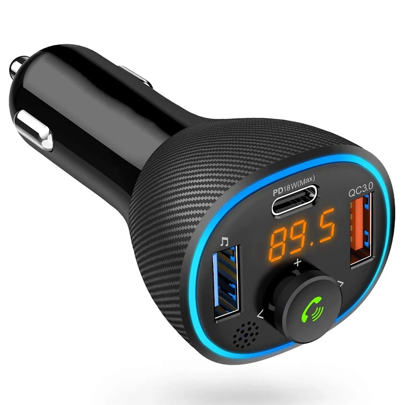 Bluetooth передатчик для автомобиля, быстрая зарядка беспроводной аудио адаптер двойной USB с голосовым управлением Siri и Google Assistant
Bluetooth передатчик для автомобиля, быстрая зарядка беспроводной аудио адаптер двойной USB с голосовым управлением Siri и Google Assistant
