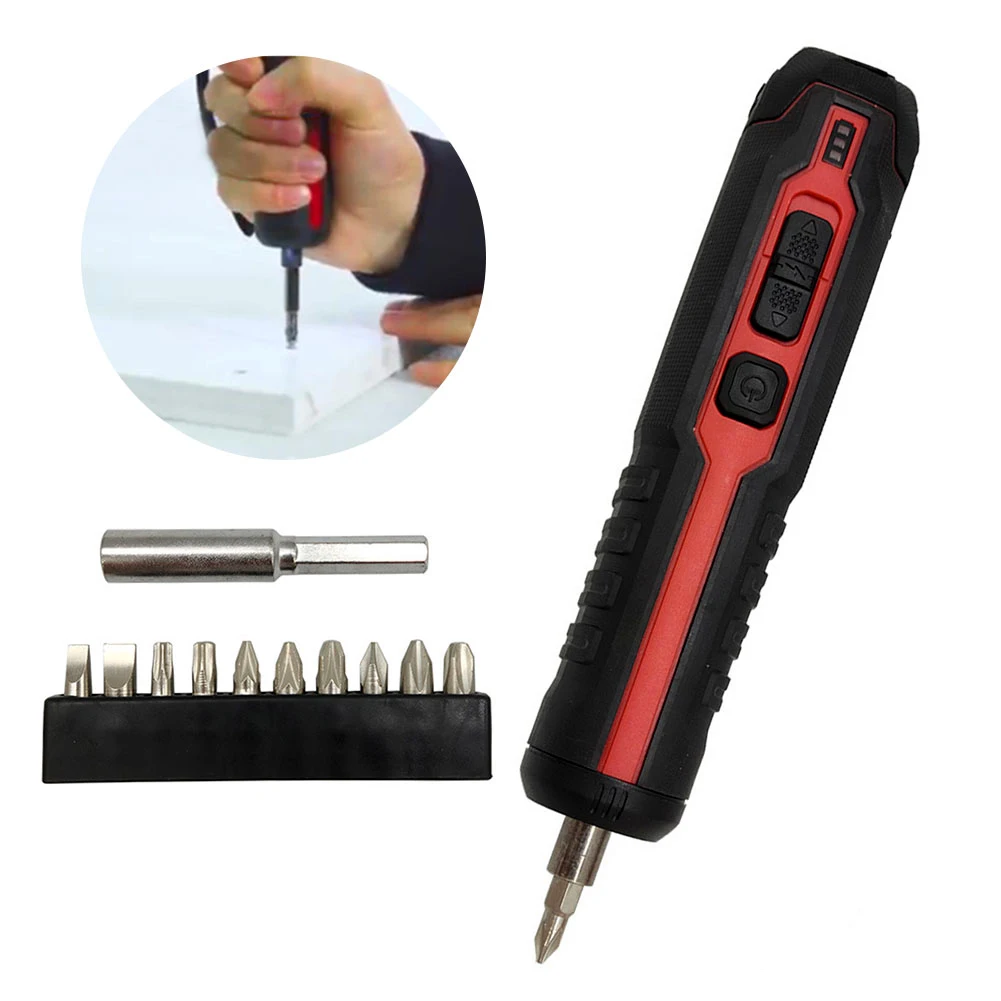 3.6V Adjustable Multifunctional Testing Electric Screwdriver LED Work Light Household Power Tool USB Rechargeable Mini Cordless
3.6V Adjustable Multifunctional Testing Electric Screwdriver LED Work Light Household Power Tool USB Rechargeable Mini Cordless