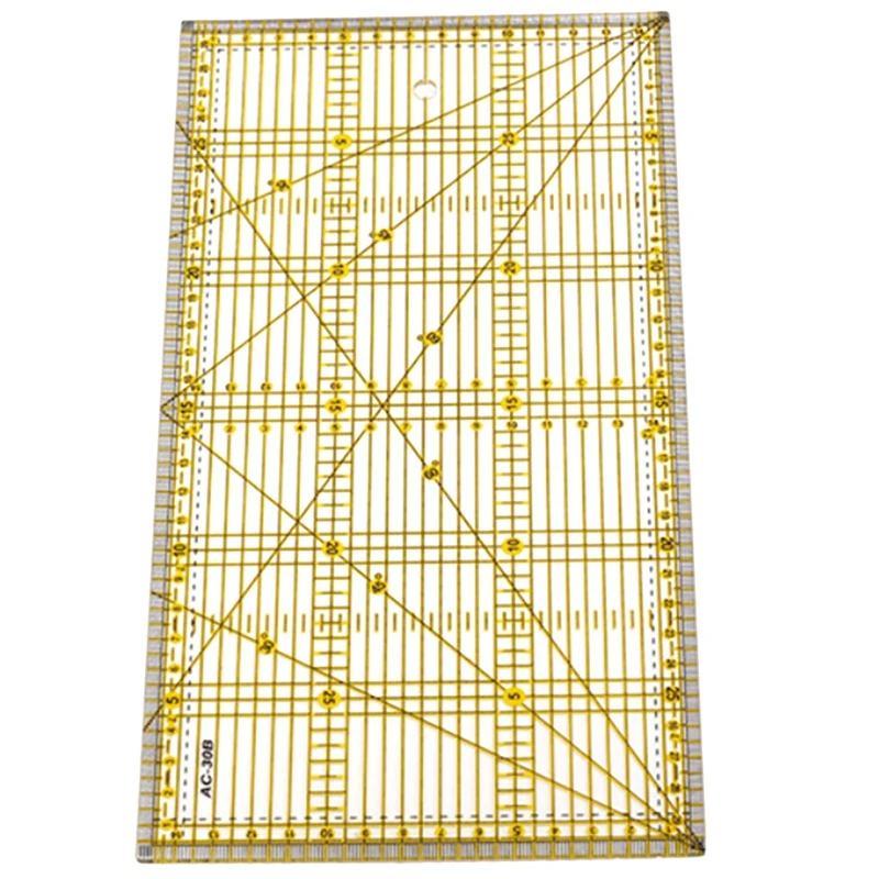 Линейка для резки, многофункциональная линейка для лоскутного шитья, ткани, одеяла, линейка «сделай сам», дизайн одежды, рисование, режущая ... 
Линейка для резки, многофункциональная линейка для лоскутного шитья, ткани, одеяла, линейка «сделай сам», дизайн одежды, рисование, режущая ...