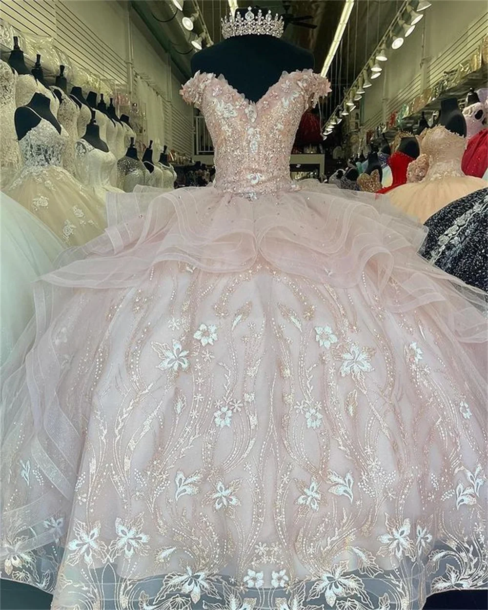 Розовое Бальное Платье, милое праздничное платье принцессы 16 Quinceanera с блестками, платья для 15 quinceanera vestidos de xv, 2021
Розовое Бальное Платье, милое праздничное платье принцессы 16 Quinceanera с блестками, платья для 15 quinceanera vestidos de xv, 2021