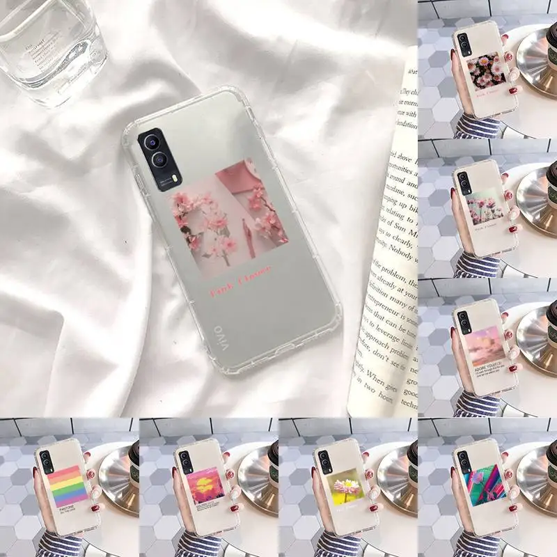 Flower Summer Pink Phone Case Transparent For VIVO Y 97 93 85 81 75 73 71 70 69 67 66 55 53 50 52 51 30 20 19 11 S E Mobile bags
Flower Summer Pink Phone Case Transparent For VIVO Y 97 93 85 81 75 73 71 70 69 67 66 55 53 50 52 51 30 20 19 11 S E Mobile bags