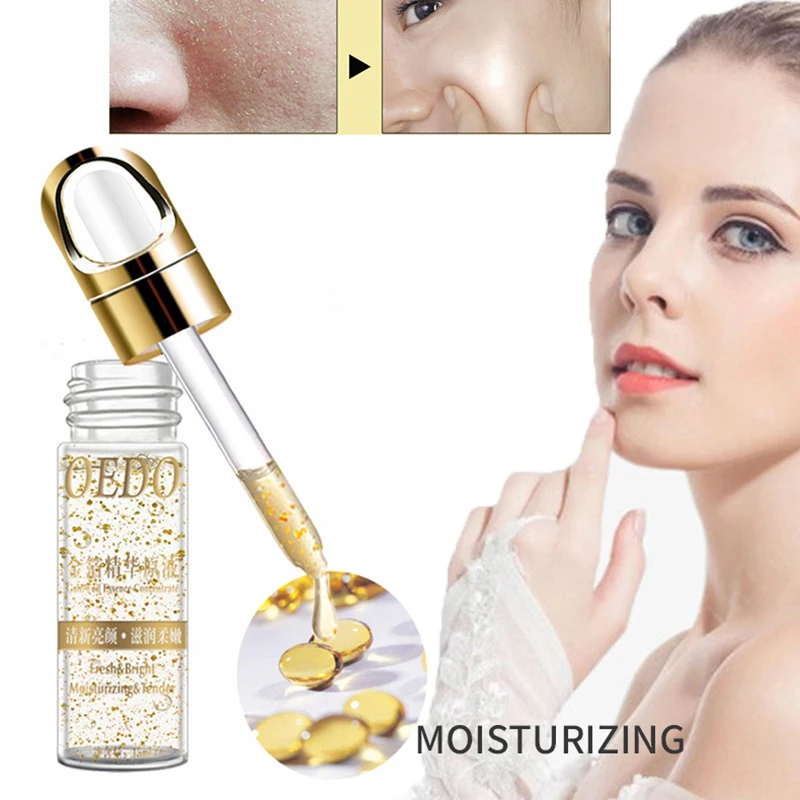 24k Gold Hyaluronic Acid Face Serum Moisturize Brighten Shrink Pores Anti-wrinkle Anti-aging Lifting Firming Face Care Essence
24k Gold Hyaluronic Acid Face Serum Moisturize Brighten Shrink Pores Anti-wrinkle Anti-aging Lifting Firming Face Care Essence