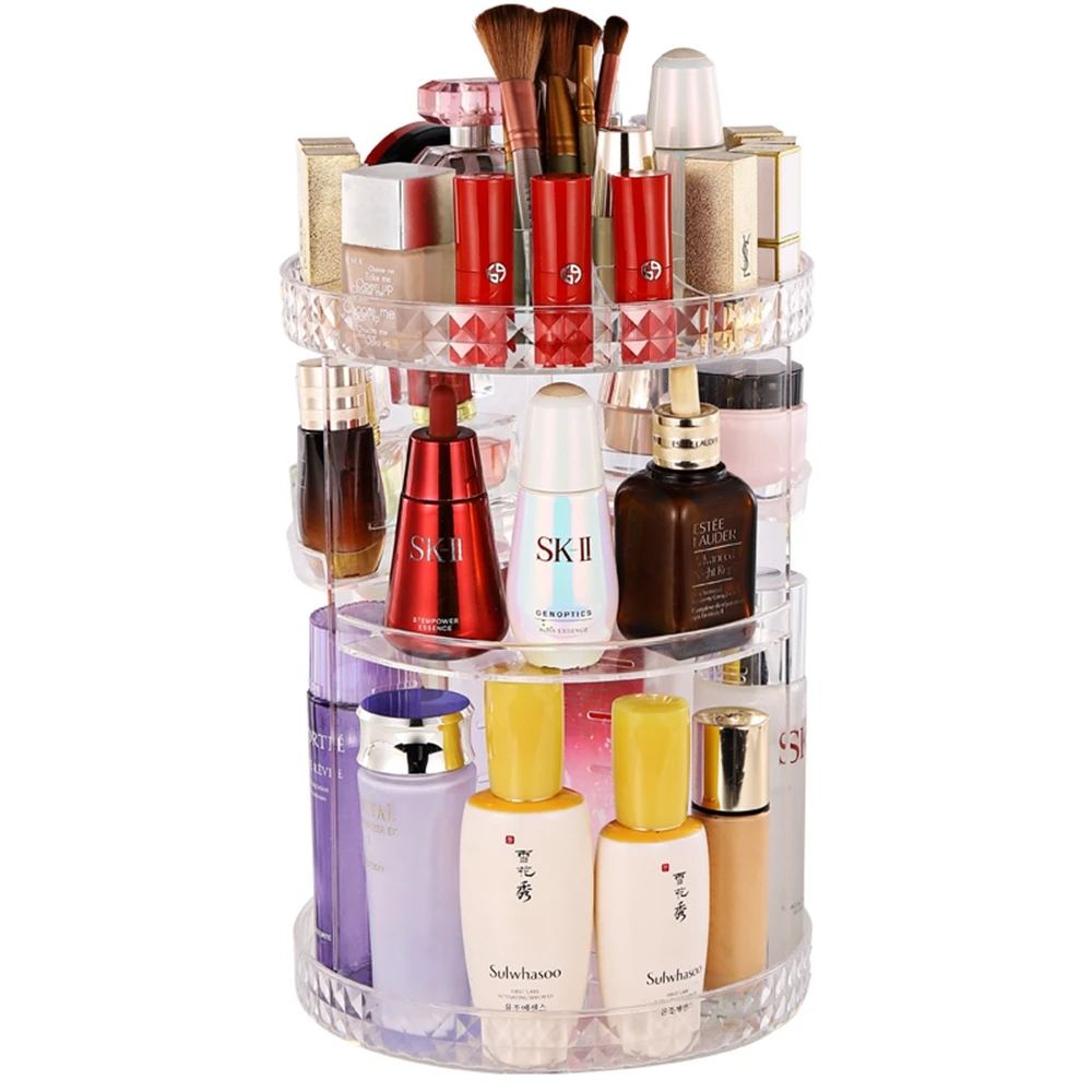 360 degree rotating cosmetic storage box jewelry make-up storage box cosmetic lipstick storage rack transparent crystal shelf
360 degree rotating cosmetic storage box jewelry make-up storage box cosmetic lipstick storage rack transparent crystal shelf
