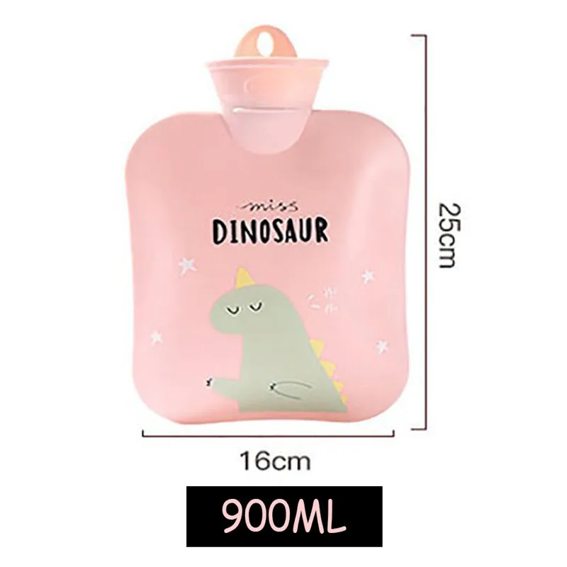 Dinosaur Silicone Hand Warmer Hot Water Bag Microwave Heating Water Injection Thermos Cute Hot Water Bottle Bag Winter Warm900ML
Dinosaur Silicone Hand Warmer Hot Water Bag Microwave Heating Water Injection Thermos Cute Hot Water Bottle Bag Winter Warm900ML