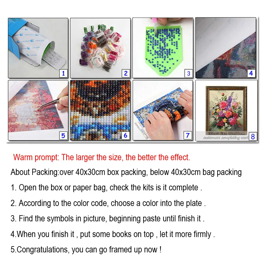 CraftArtGo 5D DIY Diamond Embroidery Holiday Full Round Square Rhinestone Mosaic Painting Cross Stitch Flowers Diamond Art Kit
CraftArtGo 5D DIY Diamond Embroidery Holiday Full Round Square Rhinestone Mosaic Painting Cross Stitch Flowers Diamond Art Kit