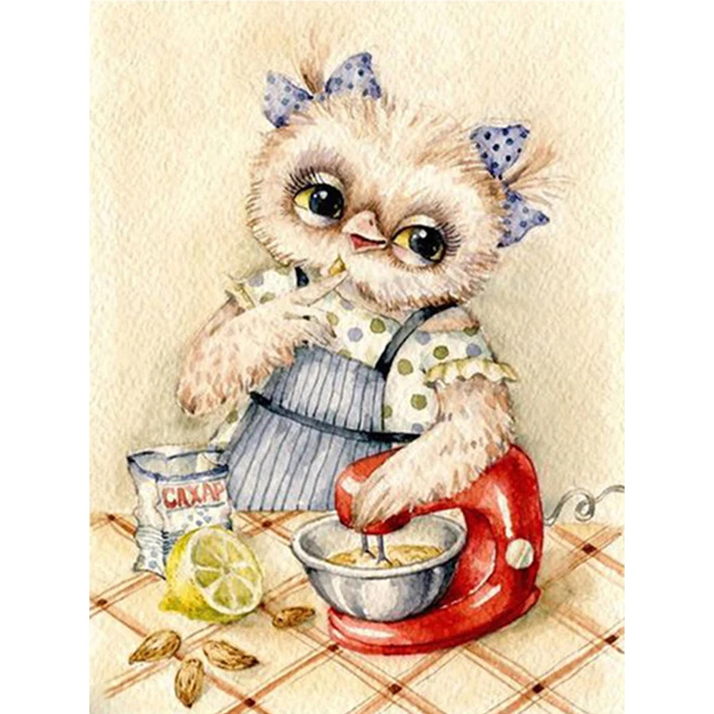 Daimond DIY 5D Diamond Painting Cartoon Owl Full Drill Square Round Mosaic Embroidery New Year Love Gift Decoration Diamont
Daimond DIY 5D Diamond Painting Cartoon Owl Full Drill Square Round Mosaic Embroidery New Year Love Gift Decoration Diamont